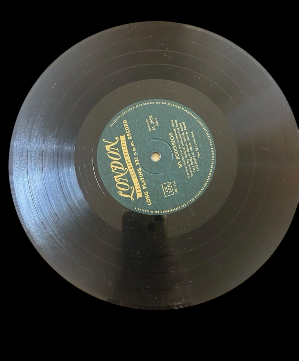 Bix Beiderbecke 10" Vinyl LP Bundle Vol 2 & The Wolverines London Estate Find