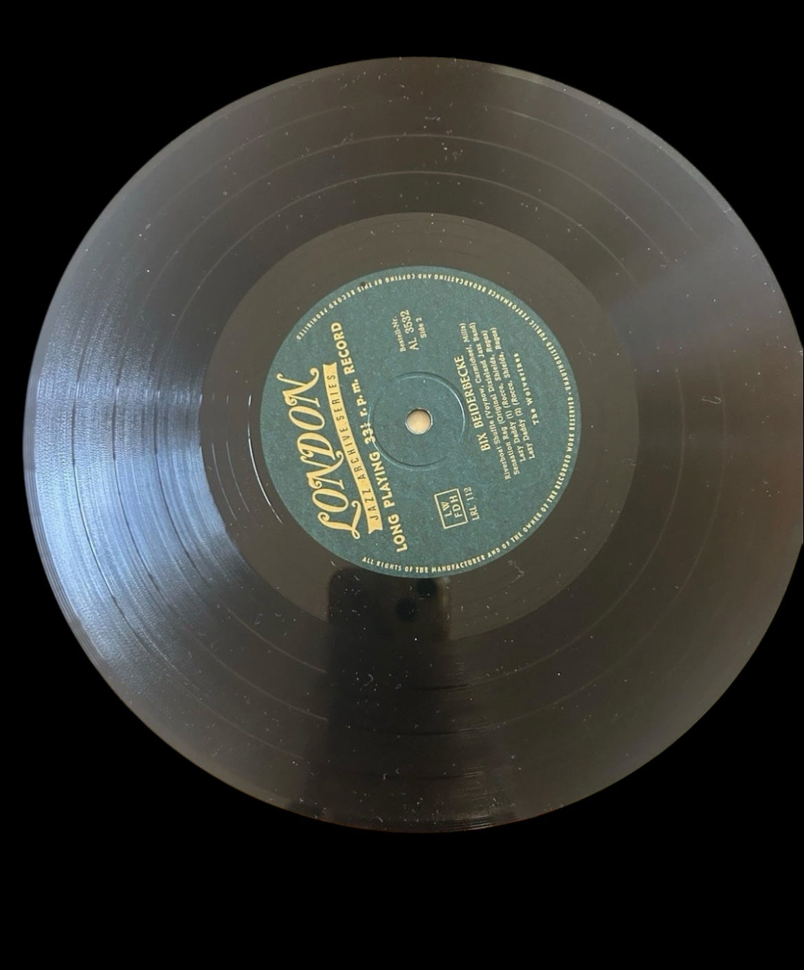 Bix Beiderbecke 10" Vinyl LP Bundle Vol 2 & The Wolverines London Estate Find