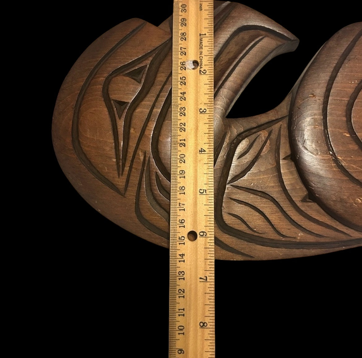 Paul Joseph Indigenous Squamish Carving “Eagle” Signed Circa 1981