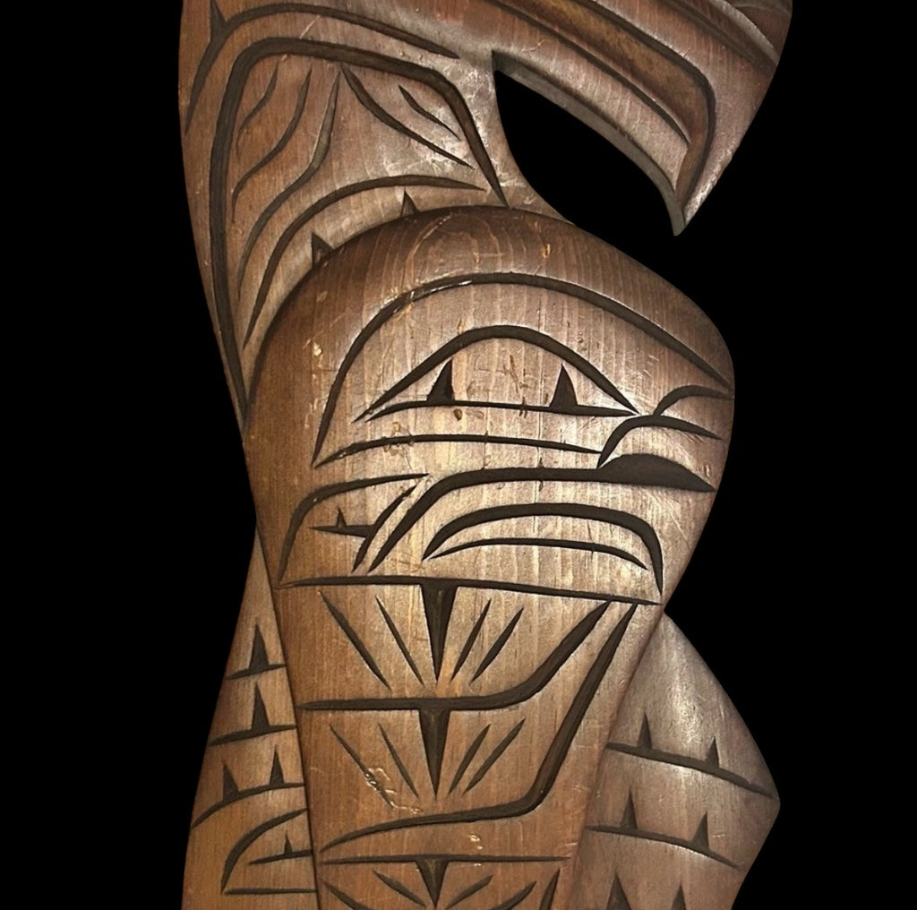 Paul Joseph Indigenous Squamish Carving “Eagle” Signed Circa 1981