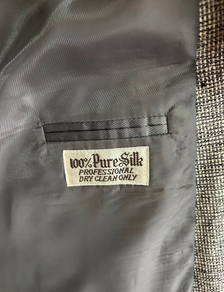 Taylor & Henry — Vintage Silk Tweed Sport Coat 46/48S