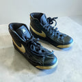 Nike WMNS Blazer High "Black / Metallic Gold" Hercules Beetle Vintage 2009 | Sz 8.5 | Collectible Sneaker