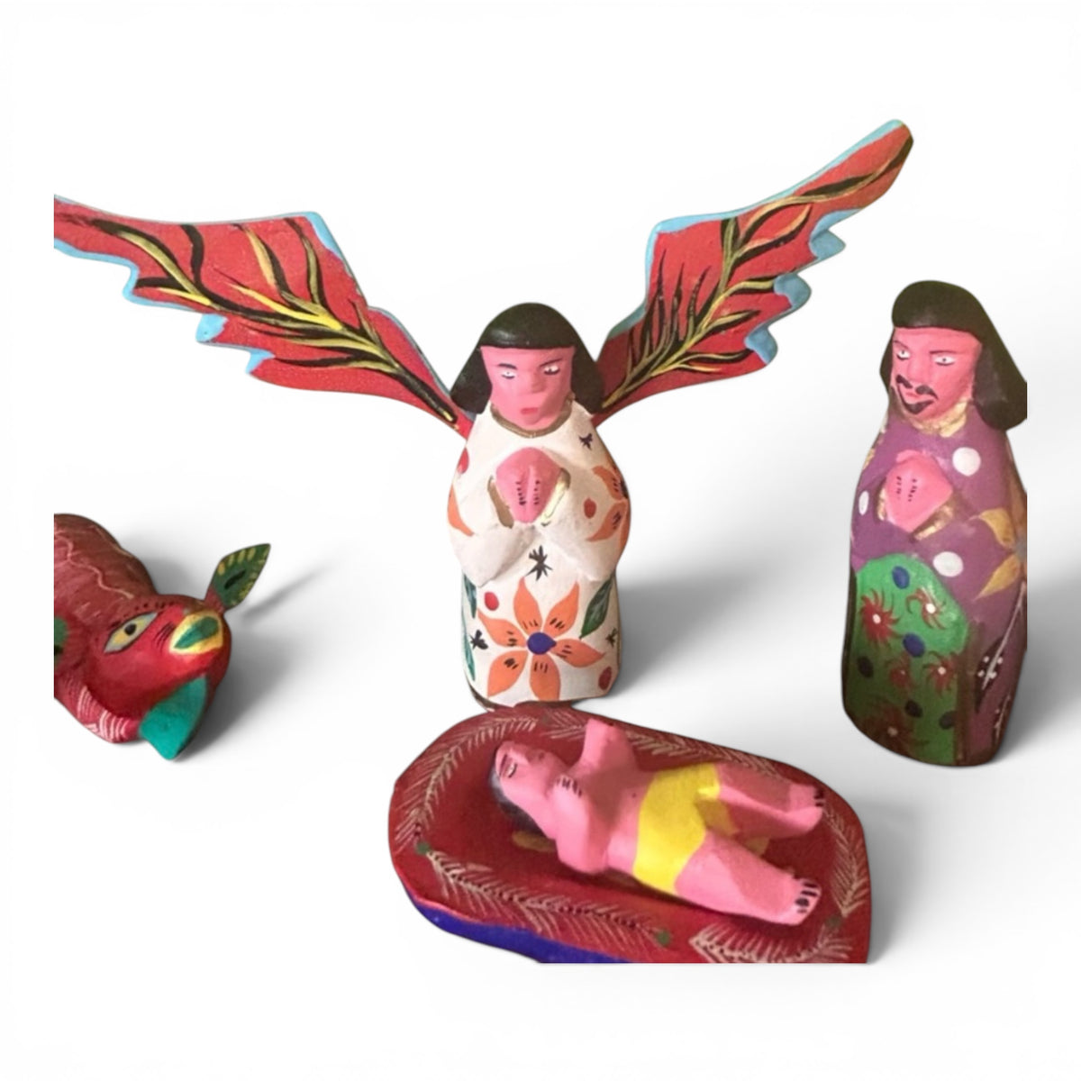 Rodrigo Melchor Ojeda — Signed Oaxacan Nativity Set