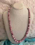 Rare 26" Natural Purple Spiny Oyster Heishi Master Strand