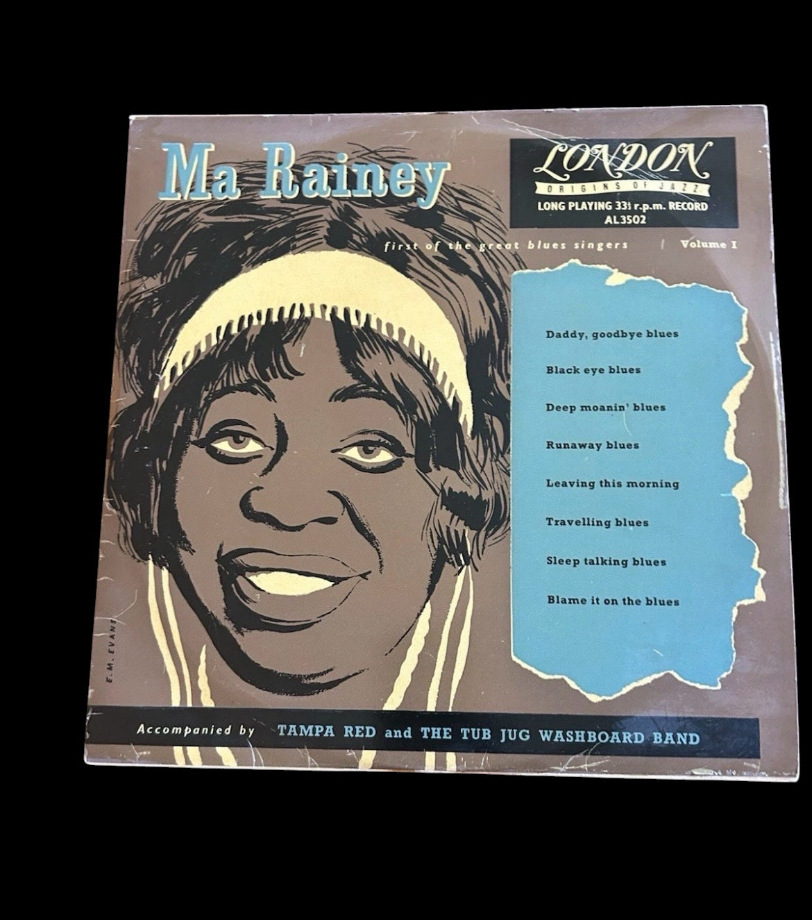 Vintage 10" Vinyl LP 3-Album Bundle Blues & Jazz London Records Estate Find