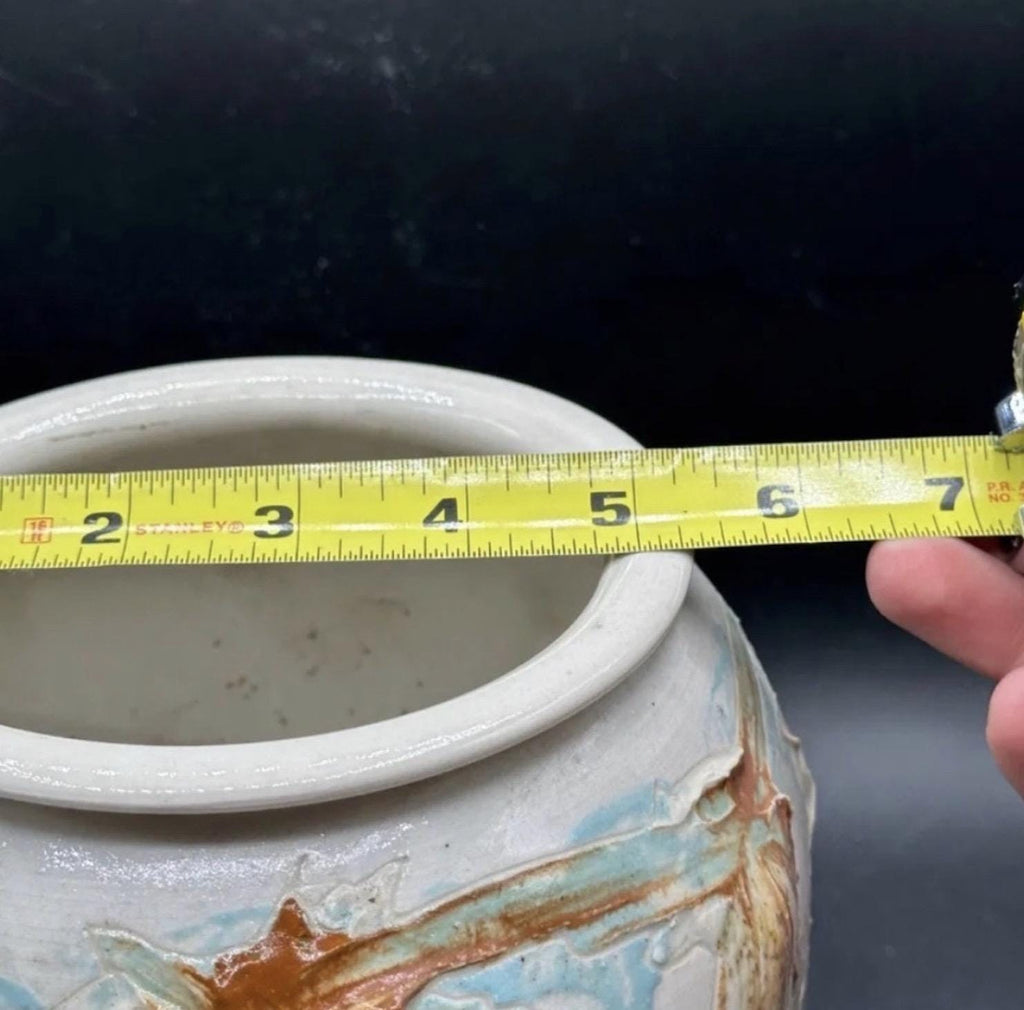 Richard Rowe Unique Vase Signed Studio Art Pottery Ceramic