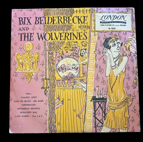 Bix Beiderbecke 10" Vinyl LP Bundle Vol 2 & The Wolverines London Estate Find
