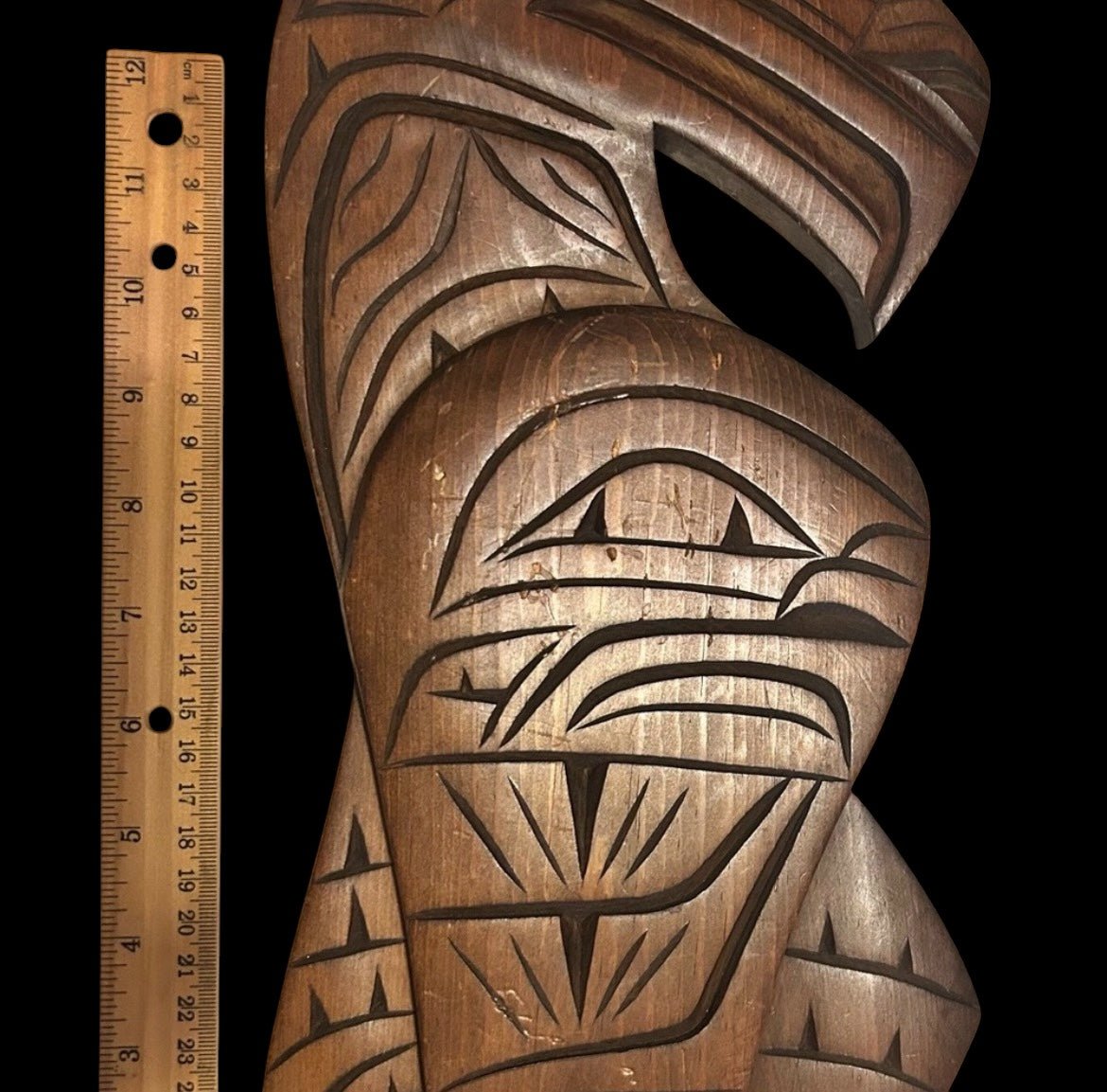 Paul Joseph Indigenous Squamish Carving “Eagle” Signed Circa 1981