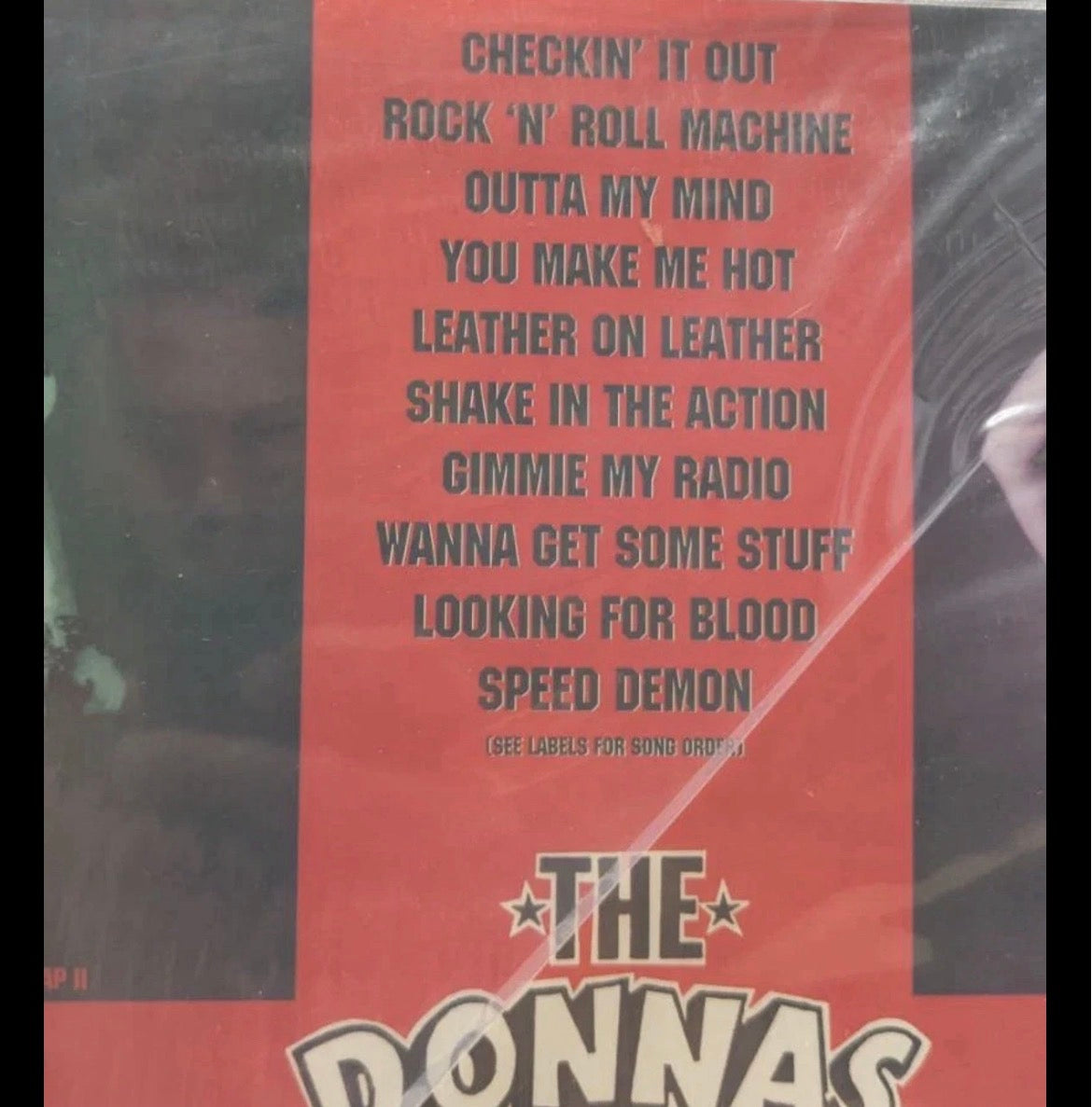 The Donnas American Teenage Rock N Roll Machine 1998 VG+ Vinyl
