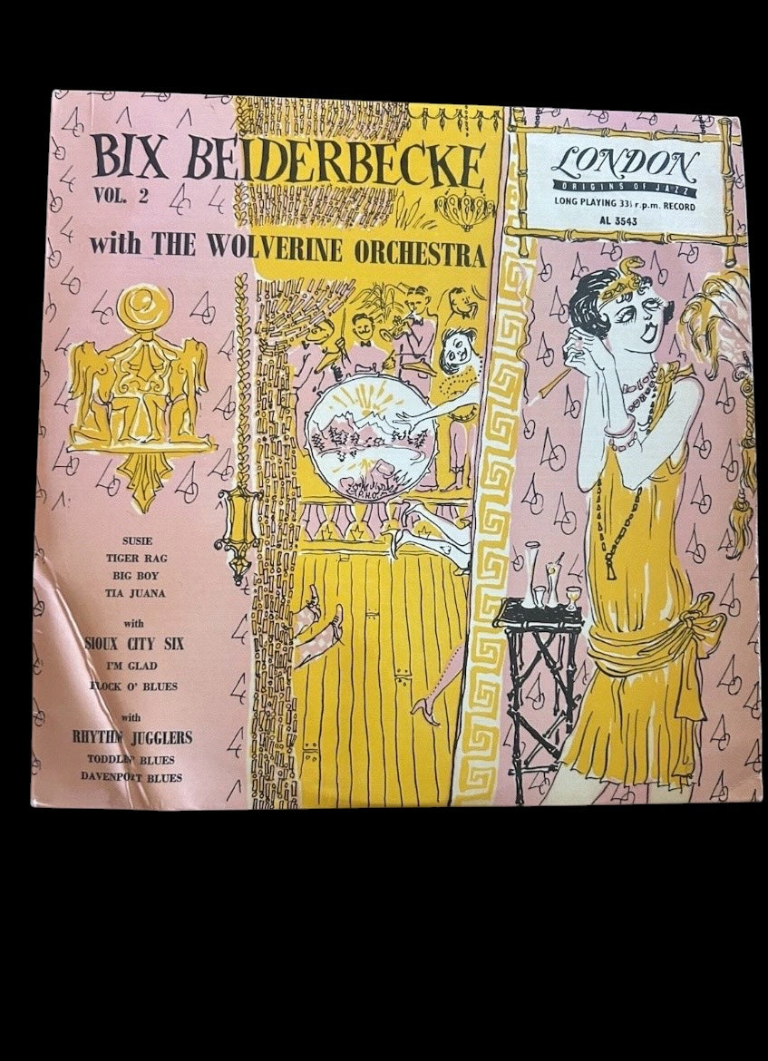 Bix Beiderbecke 10" Vinyl LP Bundle Vol 2 & The Wolverines London Estate Find