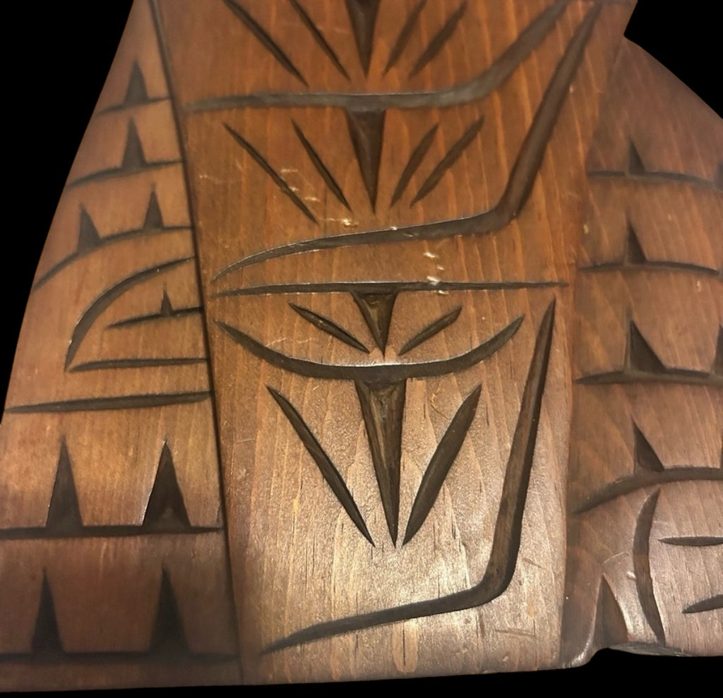 Paul Joseph Indigenous Squamish Carving “Eagle” Signed Circa 1981