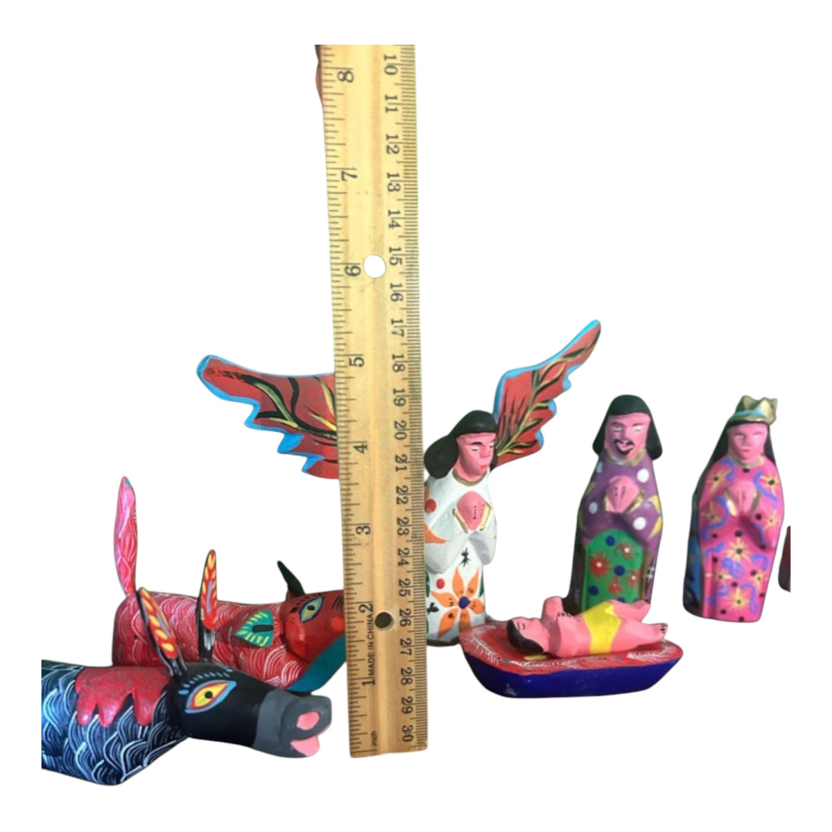 Rodrigo Melchor Ojeda — Signed Oaxacan Nativity Set