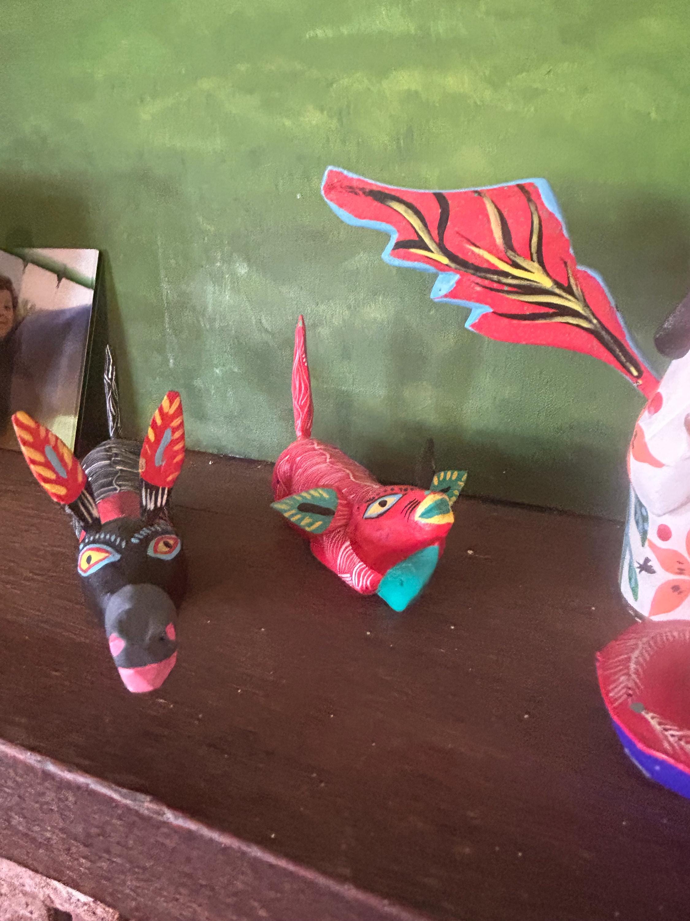 Signed 13pc Rodrigo Melchor Ojeda Oaxacan Nativity Set Vintage Masterpiece